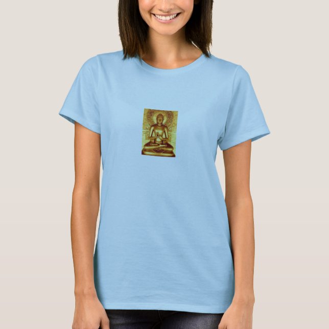 T-shirt Buddha Gold Womens (Devant)
