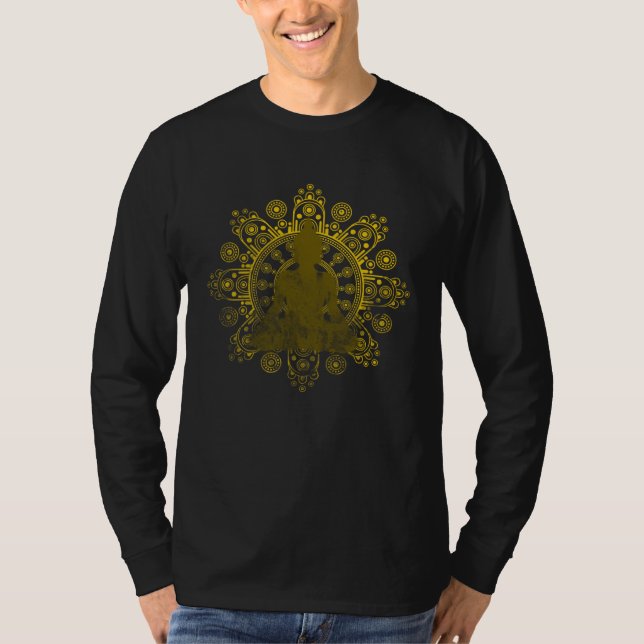 T-shirt Buddha Karma Spiritual (Devant)