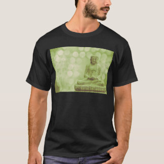 T-shirt buddha light (green light)