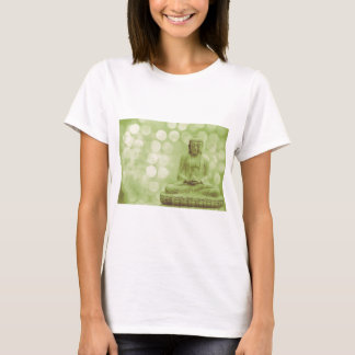 T-shirt buddha light (green light)