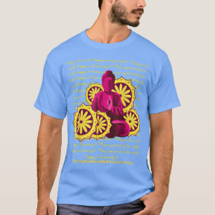 T-shirt Buddha Mandala LovingKindness Metta Blessing Dharm