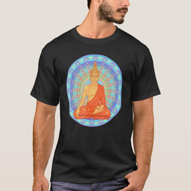 T-shirt Buddha Mindfulness Buddhist Gautama Buddhism Lovin (Devant)