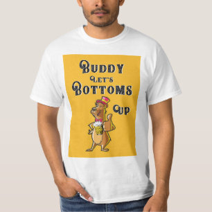 T-shirt Buddy En Bas De La Bière Internationale 4 Août