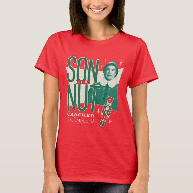T-shirt Buddy, le Fils elfe d'un Noisette (Devant)
