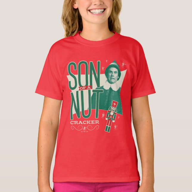 T-shirt Buddy, le Fils elfe d'un Noisette (Devant)