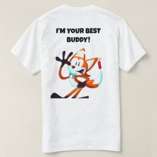 T-shirt Buddy Le Malchanceux Fox