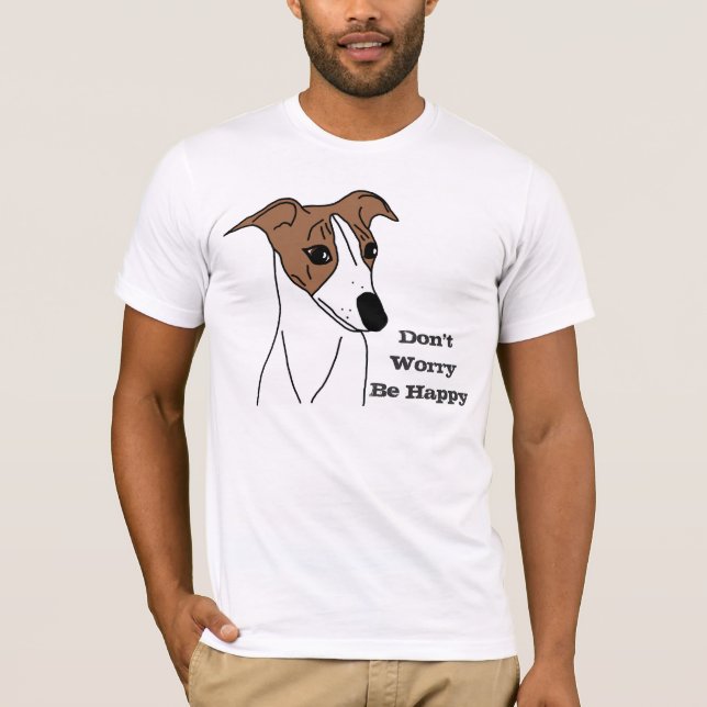 T-shirt Buddy le Whippet (Devant)