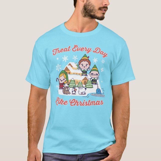T-shirt Buddy l'Elf Chibi Graphic (Devant)
