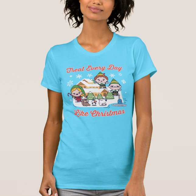 T-shirt Buddy l'Elf Chibi Graphic (Devant)