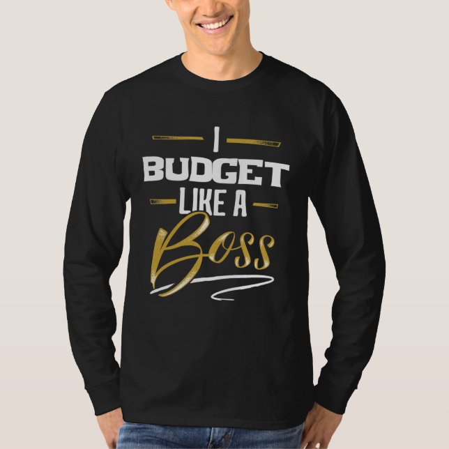 T-shirt BUDGET Like A Boss  Floss Like A Boss (Devant)