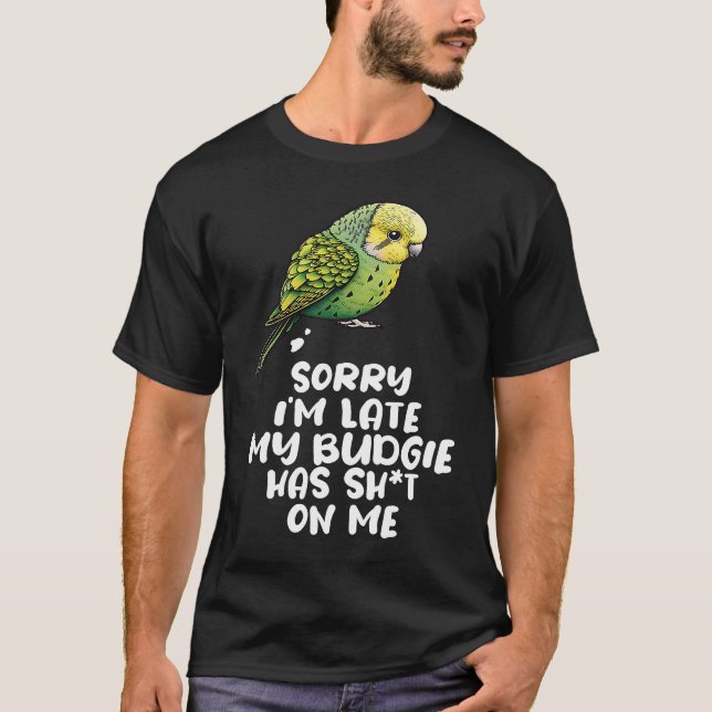 T-shirt Budgie Bird Parakeet For Budgerigar Owner  1 (Devant)