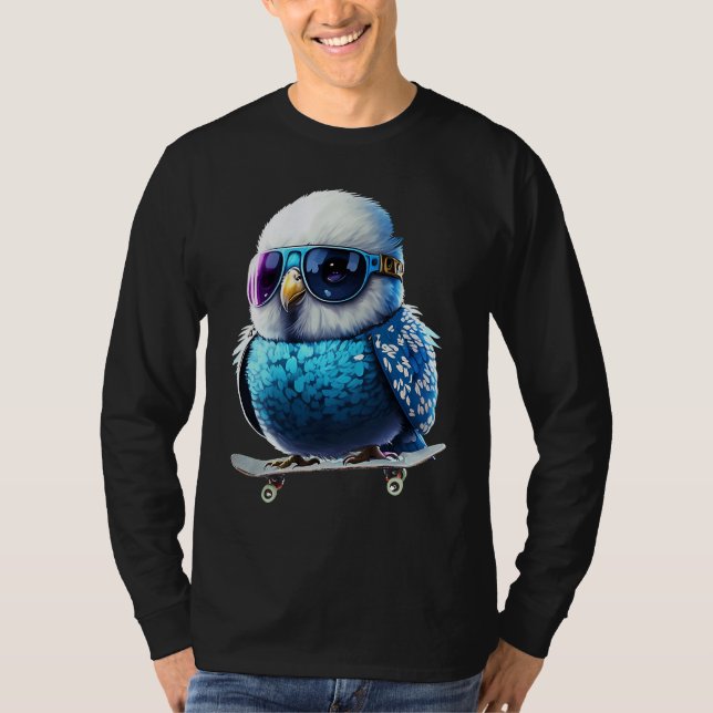 T-shirt Budgie Bird Parakeet For Budgerigar Owner 2 (Devant)