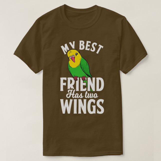 T-shirt Budgie Bird Pet (Design devant)
