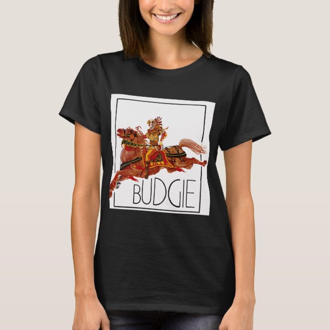 T-shirt BUDGIE- Budgie- 1971 (Devant)