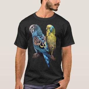 T-shirt Budgie Budgies Budgerigar Parakeet Birdwatch
