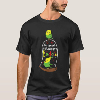 T-shirt Budgie  Colorful  Cute Bird Meme Parrot Mom Dad 1