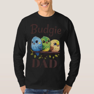 T-shirt Budgie Dad Budgerigar Parakeet Bird 15