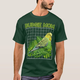 T-shirt Budgie Maman Amoureux des oiseaux Aviary Birds Pro