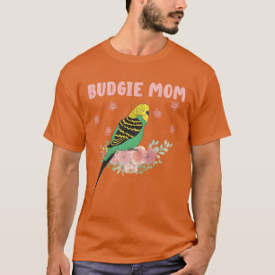 T-shirt Budgie Maman Parakeet maman Amant d'oiseau drôle