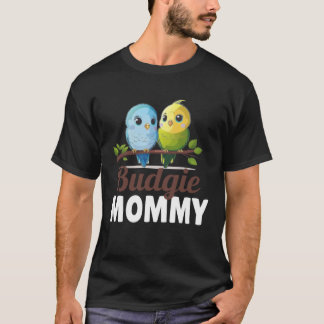 T-shirt Budgie Mom Budgerigar Parakeet Bird 10