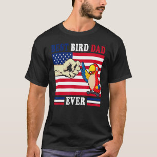 T-shirt Budgie Papa Bird Père Animal Enthousiaste Bird Guy