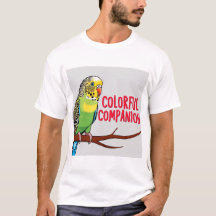 Budgie Parrot Délice : Compagnon coloré