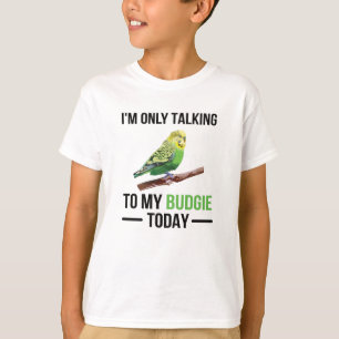 T-shirt Budgie Propriétaire Budgie Lover Parakeet Bird Bud