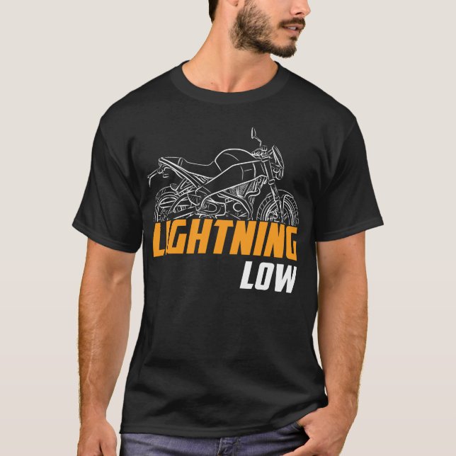 T-shirt Buell XB9SL Lightning Low 2003-2004 (Devant)