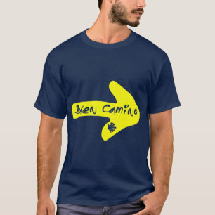 T-shirt Buen Camino de Santiago Compostela Espagne St Way