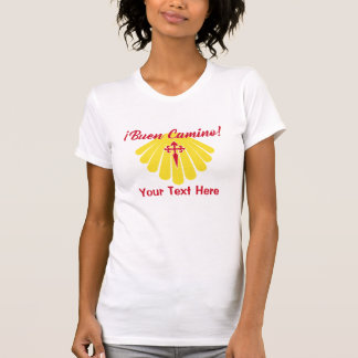 T-shirt Buen Camino, le chemin de Saint-Jacques