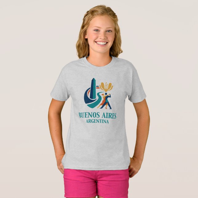 T-shirt Buenos Aires Argentine (Devant entier)