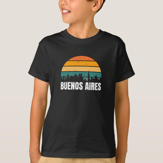 T-shirt Buenos Aires Rétro  (Devant)