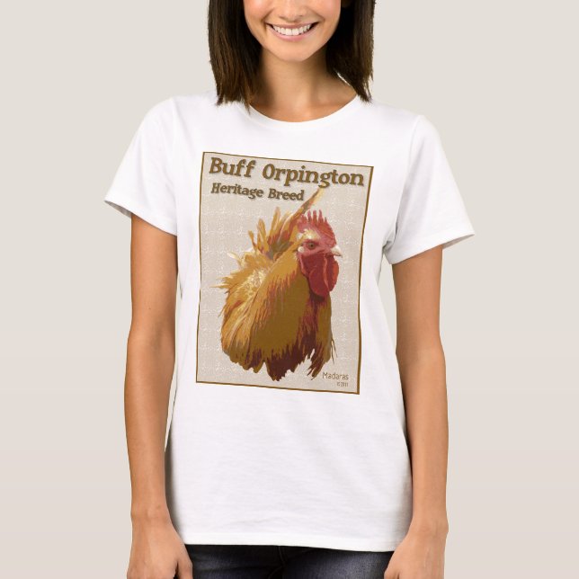 T-shirt Buff Orpington (Devant)