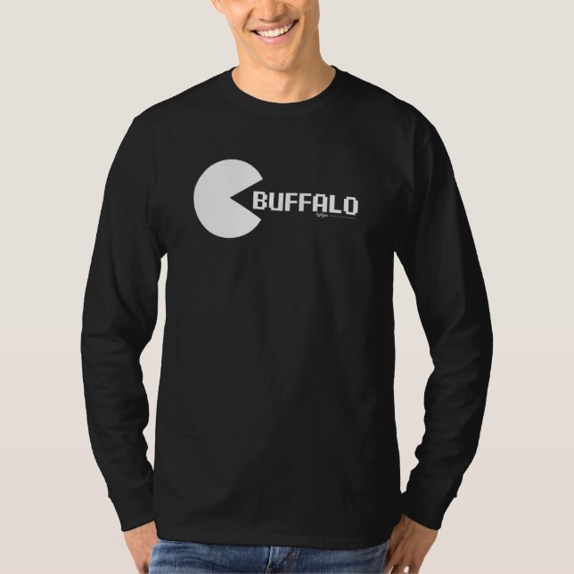 T-shirt Buffalo 8 bits Gamer City (Devant)