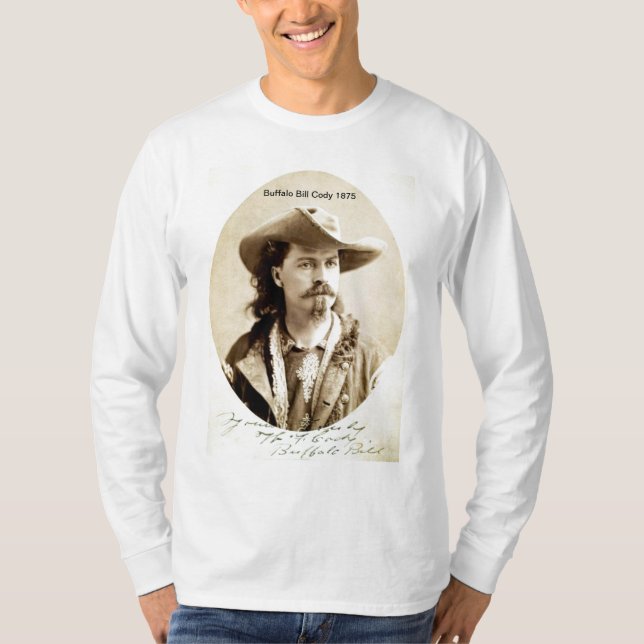 T-shirt Buffalo Bill Cody 1875 Chemise (Devant)
