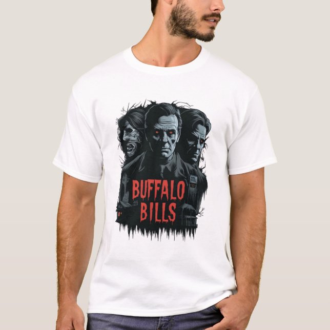 T-shirt buffalo bills halloween (Devant)