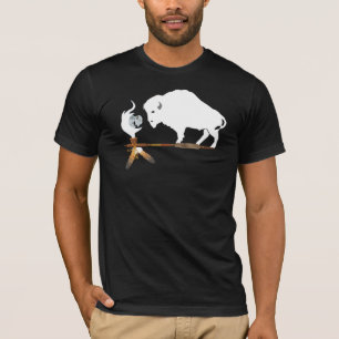 T-shirt Buffalo blanc