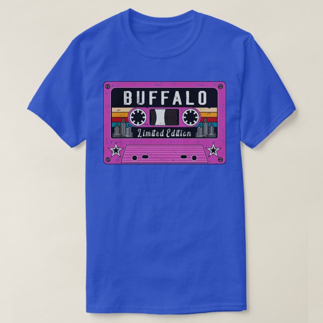 T-shirt Buffalo City vintage (Design devant)