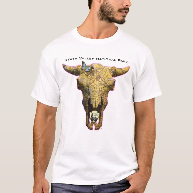 T-shirt Buffalo dans la vallée de la Mort (Devant)