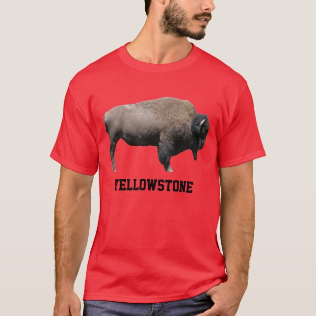 T-shirt Buffalo de Yellowstone (Devant)