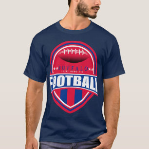 T-shirt Buffalo est ma maison pour le football