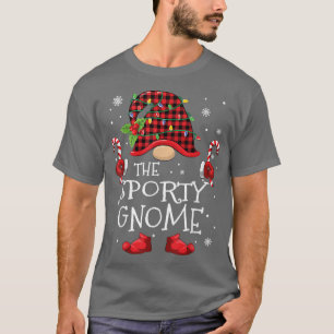 T-shirt Buffalo Gnome Sportif Plaid Funny Christmas Tree F