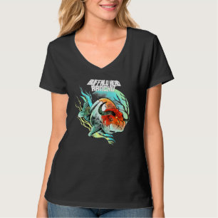 T-shirt Buffalo Head Ranchu-Sunset Pour Hommes Femmes