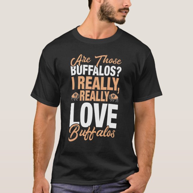 T-shirt Buffalo J'Aime Vraiment Buffalo (Devant)