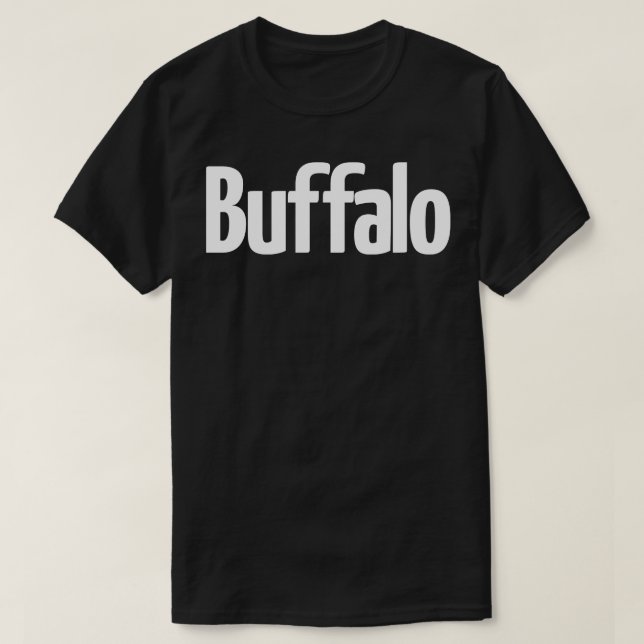T-shirt Buffalo New York M'A Élevé 2 (Design devant)