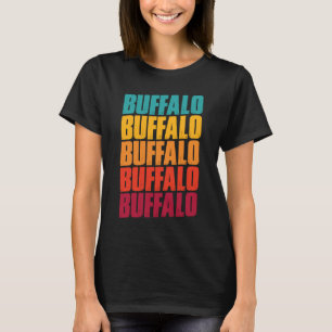 T-shirt Buffalo New York Souvenir Retro Buffalo Vintage