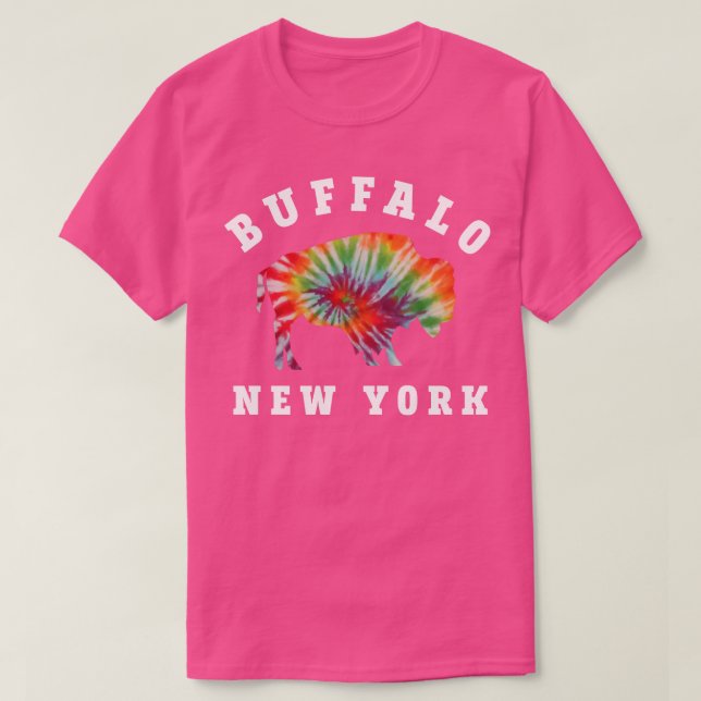 T-shirt Buffalo New York Tie Dye (Design devant)