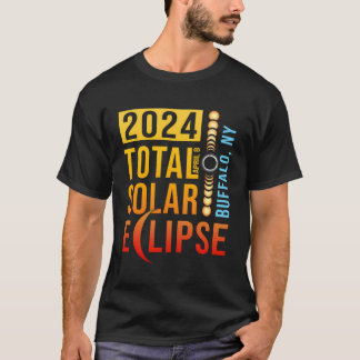 T-shirt Buffalo New York Total Solar Eclipse 2024