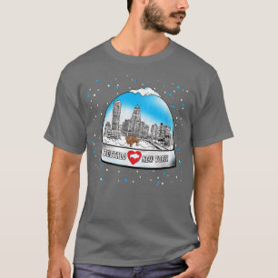T-shirt BUFFALO NY snowglobe 716 New York love BFLO winte