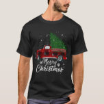 T-shirt Buffalo Plaid Christmas Tree Camion Rouge Vintage<br><div class="desc">Buffalo Plaid Christmas Tree Camion Rouge Costume Vintage</div>